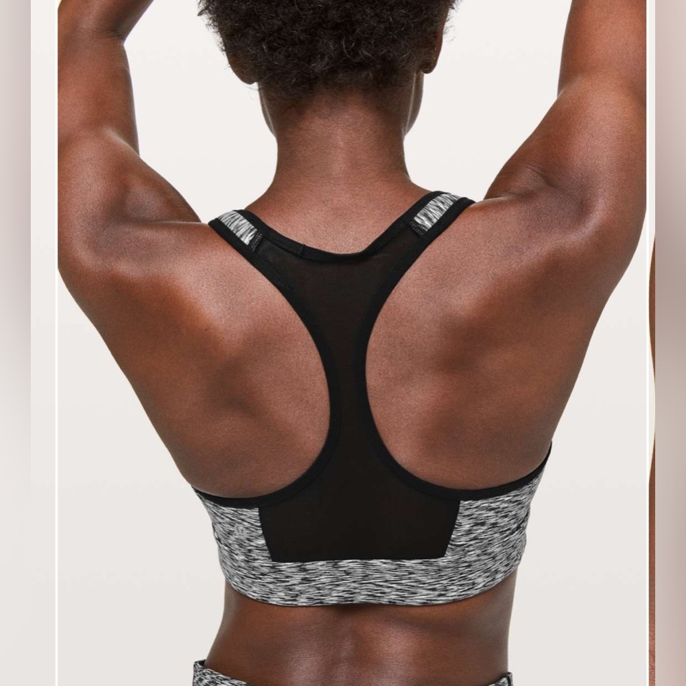 Lululemon Speed Up Bra C/D
Spaced Out Space Dye Black White Sz 6